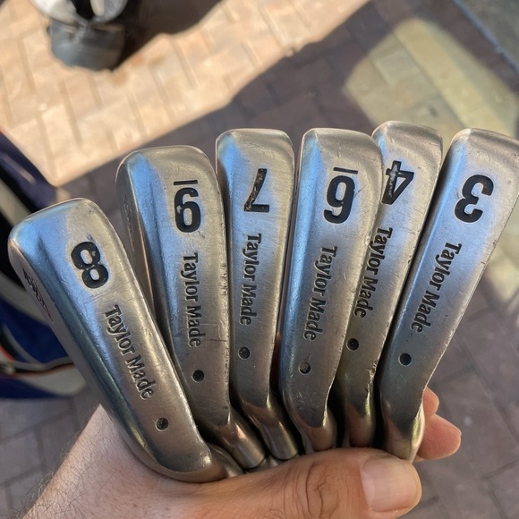 Taylormade ICW11 iron set 6 pc in right handed 
Steel shafts - Picture 2 of 12